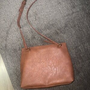 Brown crossbody purse